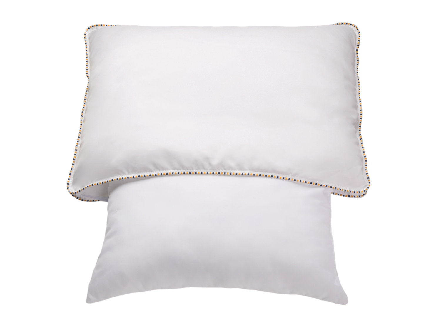 Noggin & Wink Back and Side Sleeper Pillow, Plush Intermeshed Memory Foam Side and Back Pillow - Premium Hypoallergenic Down Alternative Back Pillow and Side Sleeping Pillow with Washable Cover