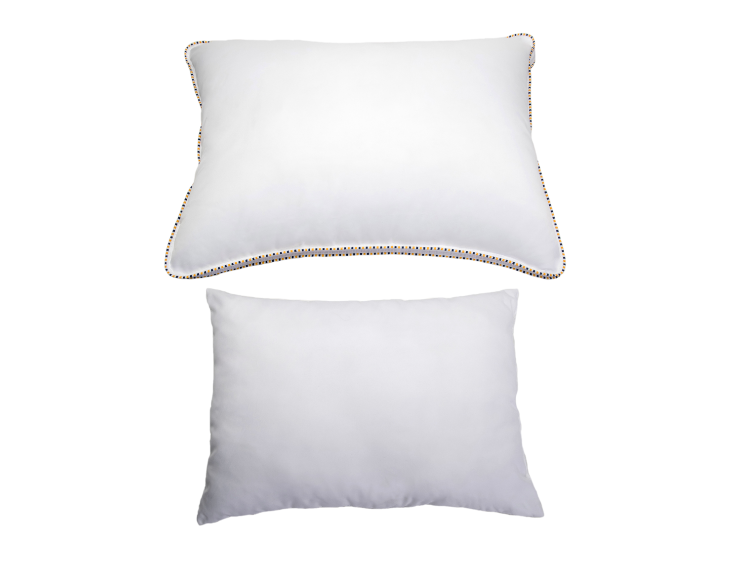 Noggin & Wink Soft Plush Microfiber Belly Sleeper Pillow - Premium Hypoallergenic Down Alternative Stomach Sleeping Pillow with Washable Cover